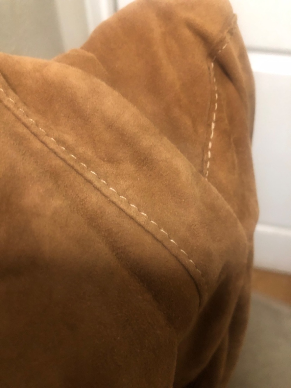 VIOLA G Vintage Leather Shirt/Jacket Size M - Picture 8 of 10